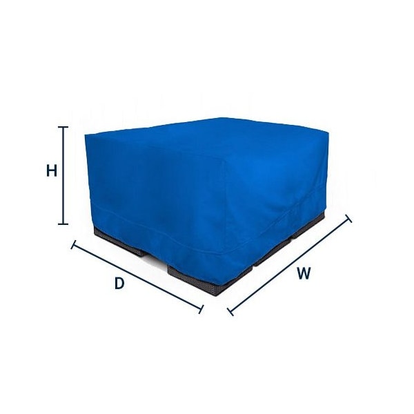 Eevelle Meridian Sectional Set Cover, Royal Blue, 68 in L x 138 in W x 30 in H MDSSC-RYL - main